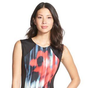 Tahari Pria Scuba Sheath Dress, Size 8